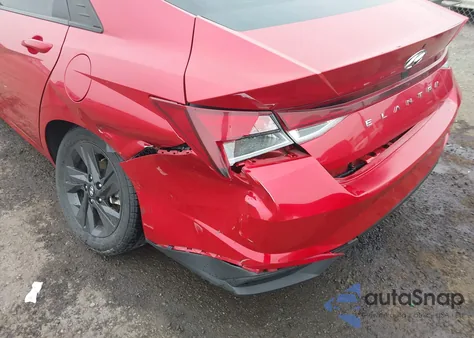 2022 Hyundai Elantra Sel from USA, damaged, VIN 5NPLS4AG5NH054043